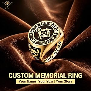 Amazon.com: Ccjcinata Custom Class Rings for Women - Engravable